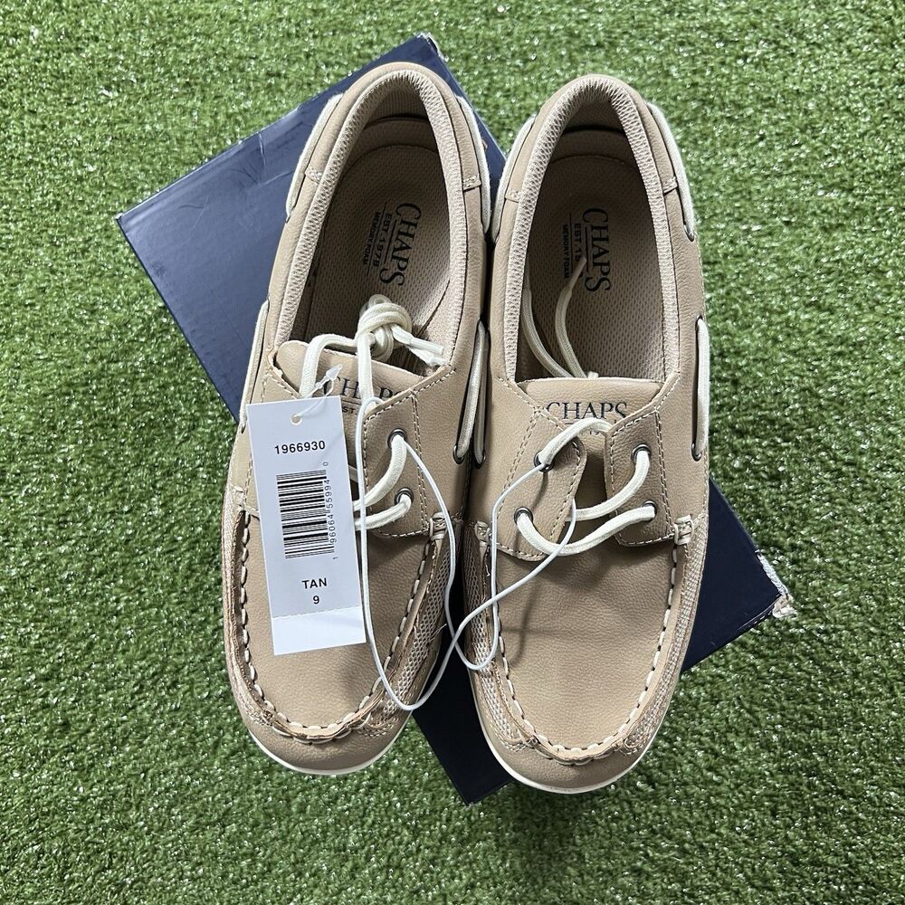 Chaps Dana Women's Size 9 Tan Boat Shoes Loafers New in Box - Picture 2 of 8
